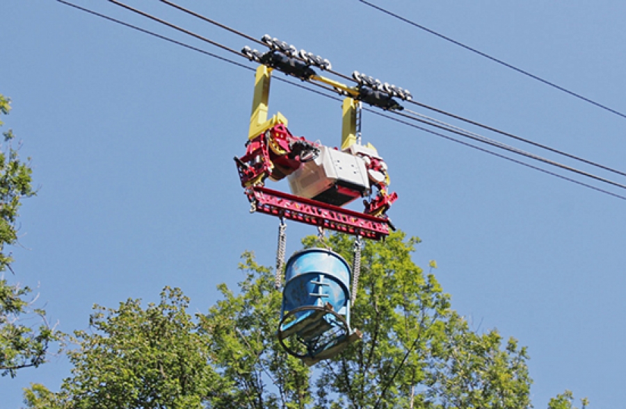 Materialseilbahn Kapf, Schweiz