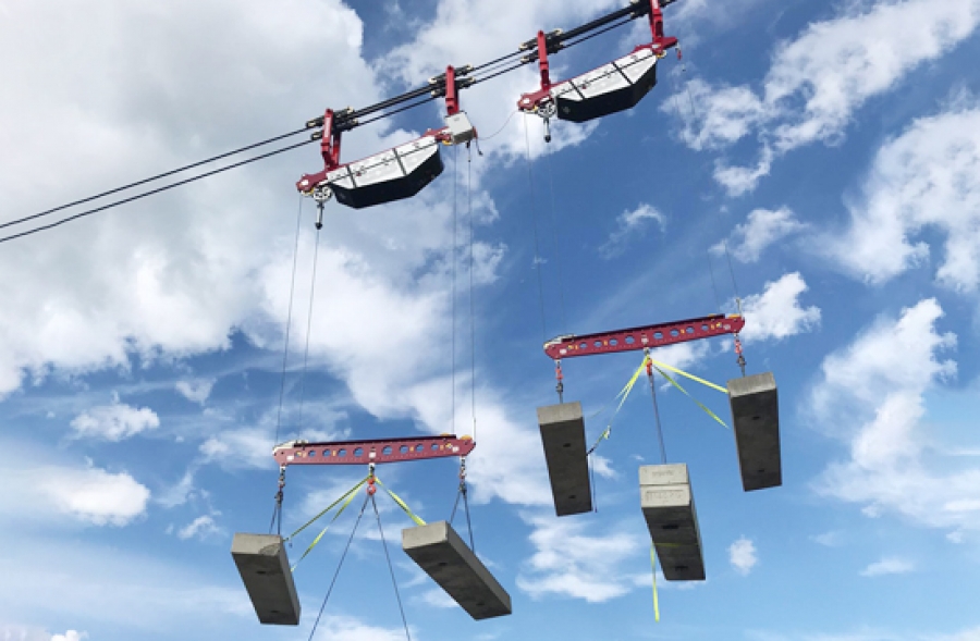 Grande Dixence material cableway