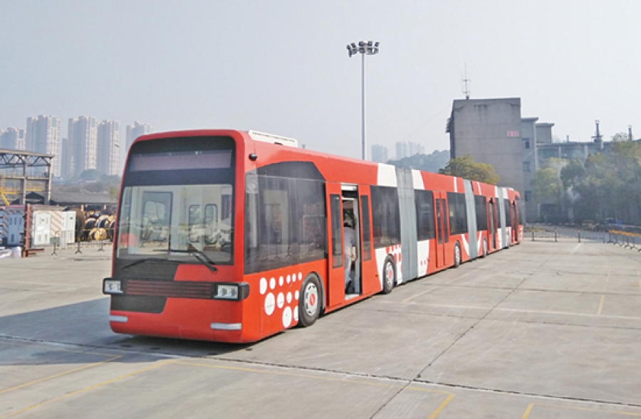 Electric Storage Long Trolley Bus, China
